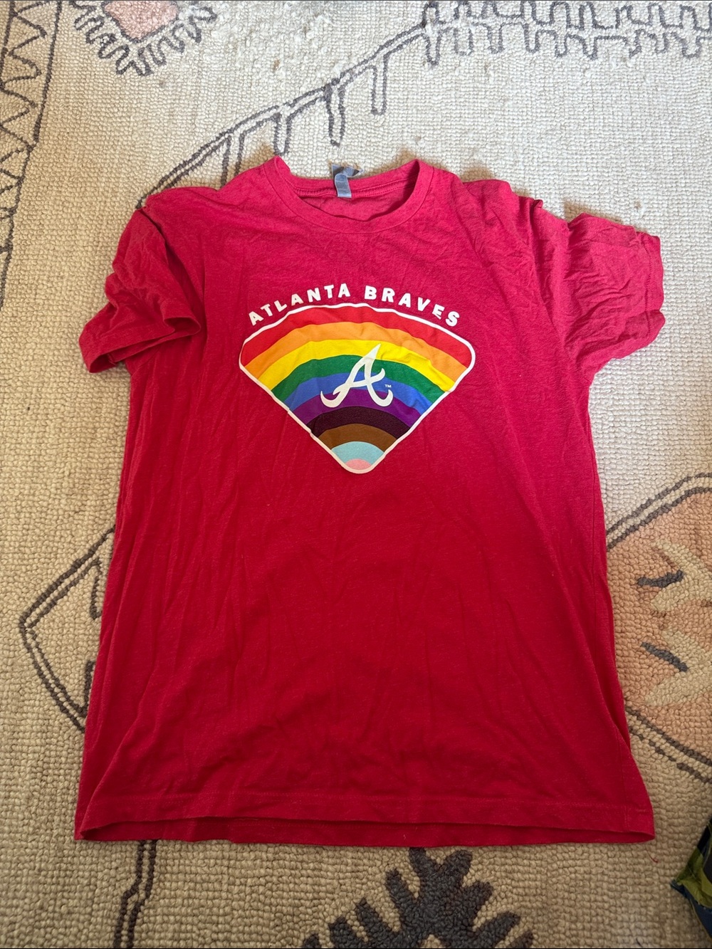 Pride Braves Baseball T-Shirt